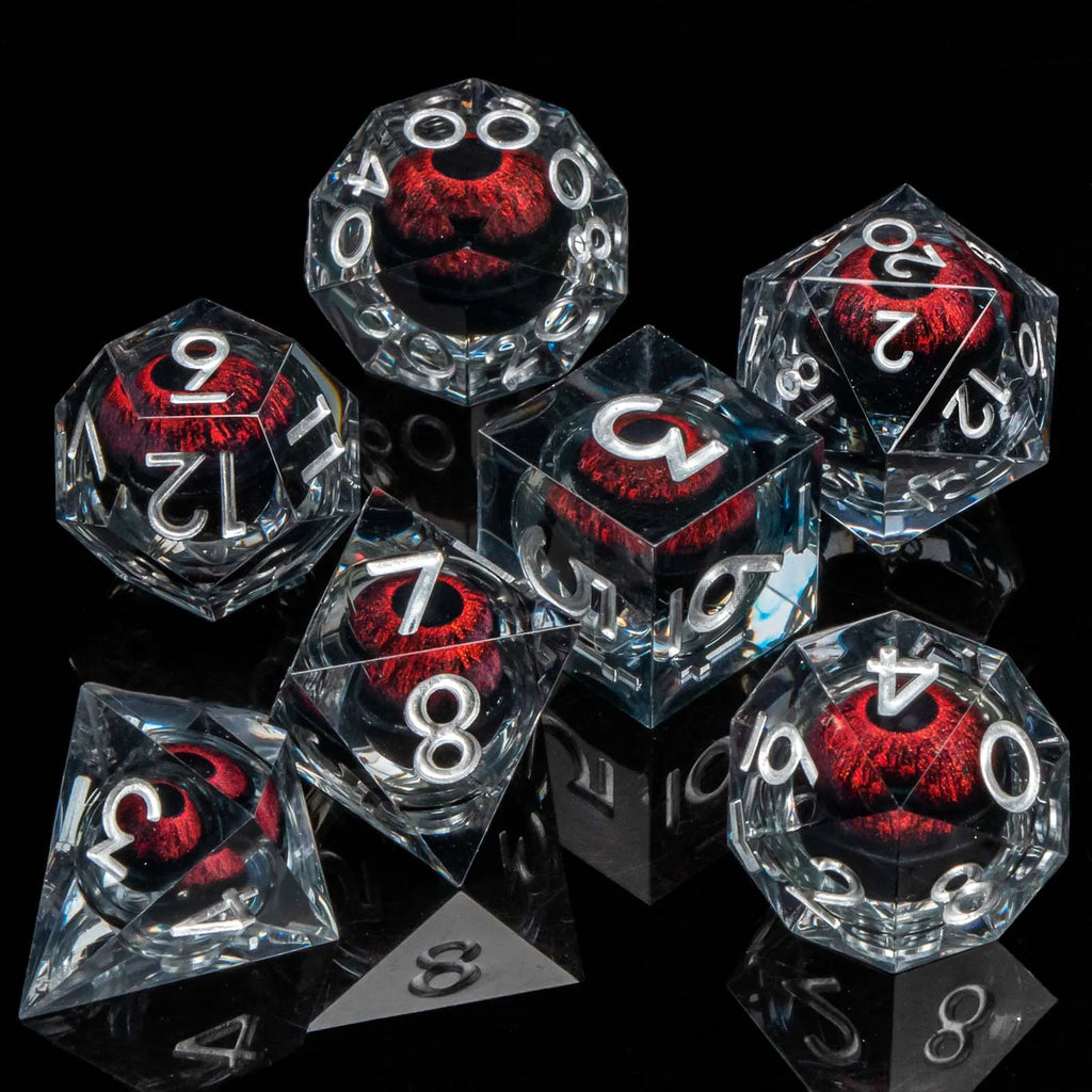 Shadewarden – Liquid‑Core 7‑Piece Dice Set