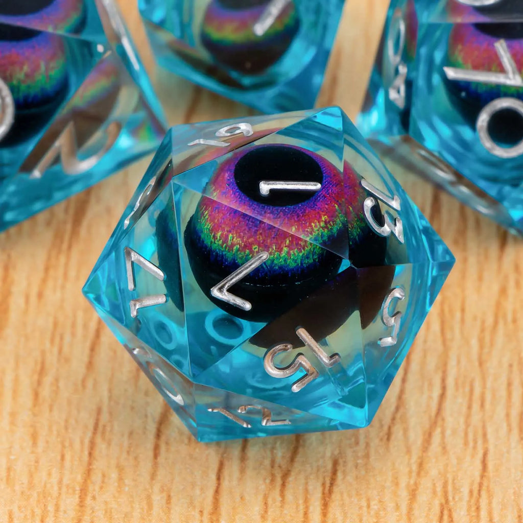 Shadewarden – Liquid‑Core 7‑Piece Dice Set