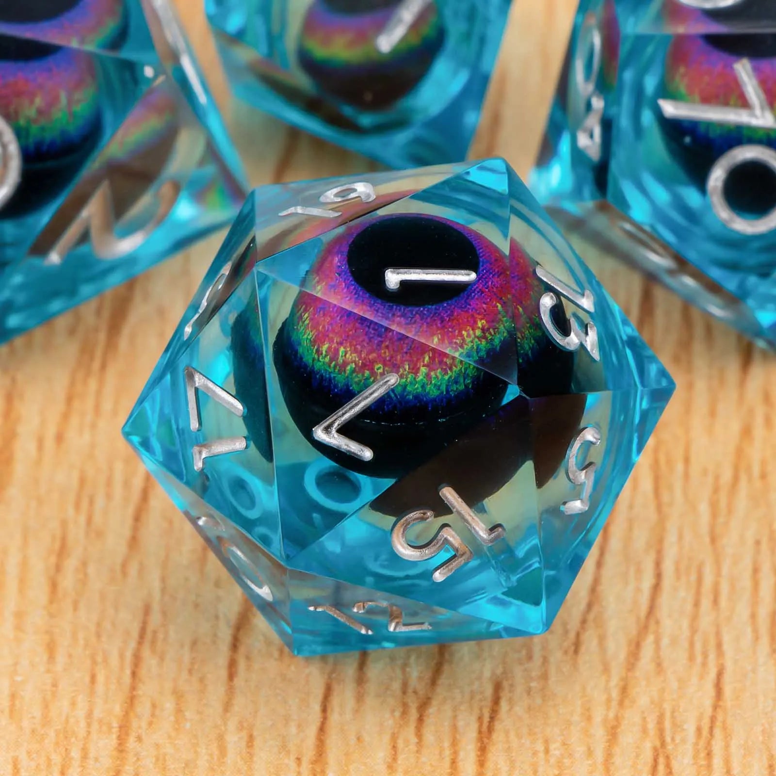 Shadewarden – Liquid‑Core 7‑Piece Dice Set