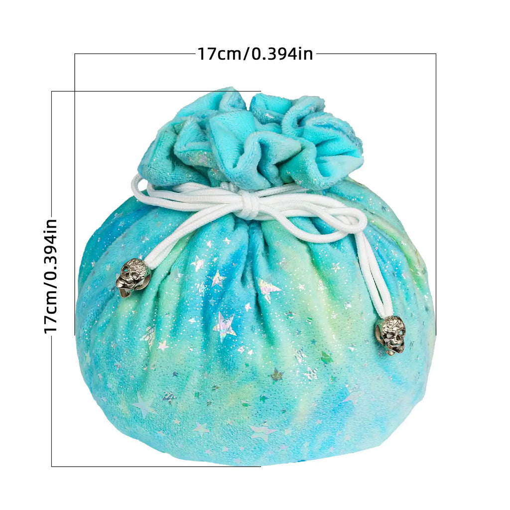 Ethereal Crest – Drawstring Dice Bag
