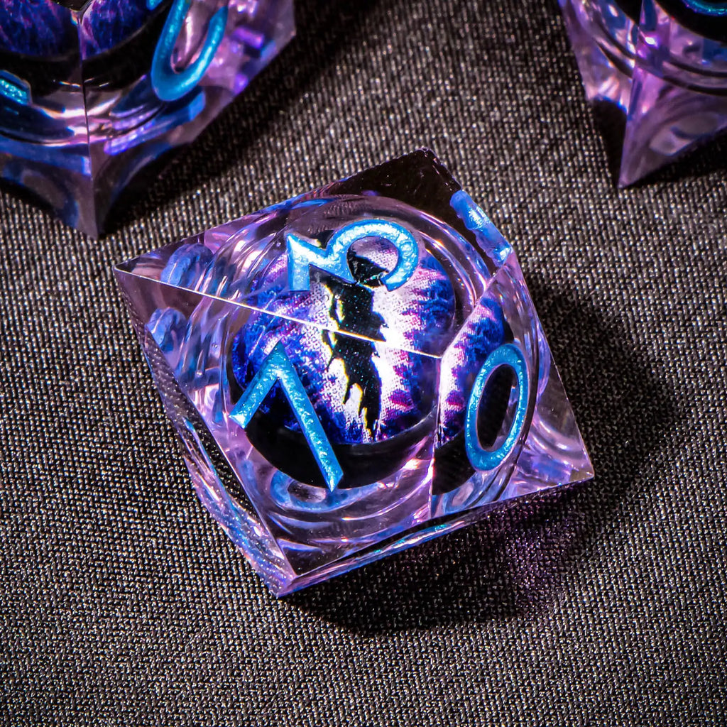 Shadewarden – Liquid‑Core 7‑Piece Dice Set