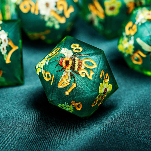 Arcane Pulse – 7‑Piece Dice Set