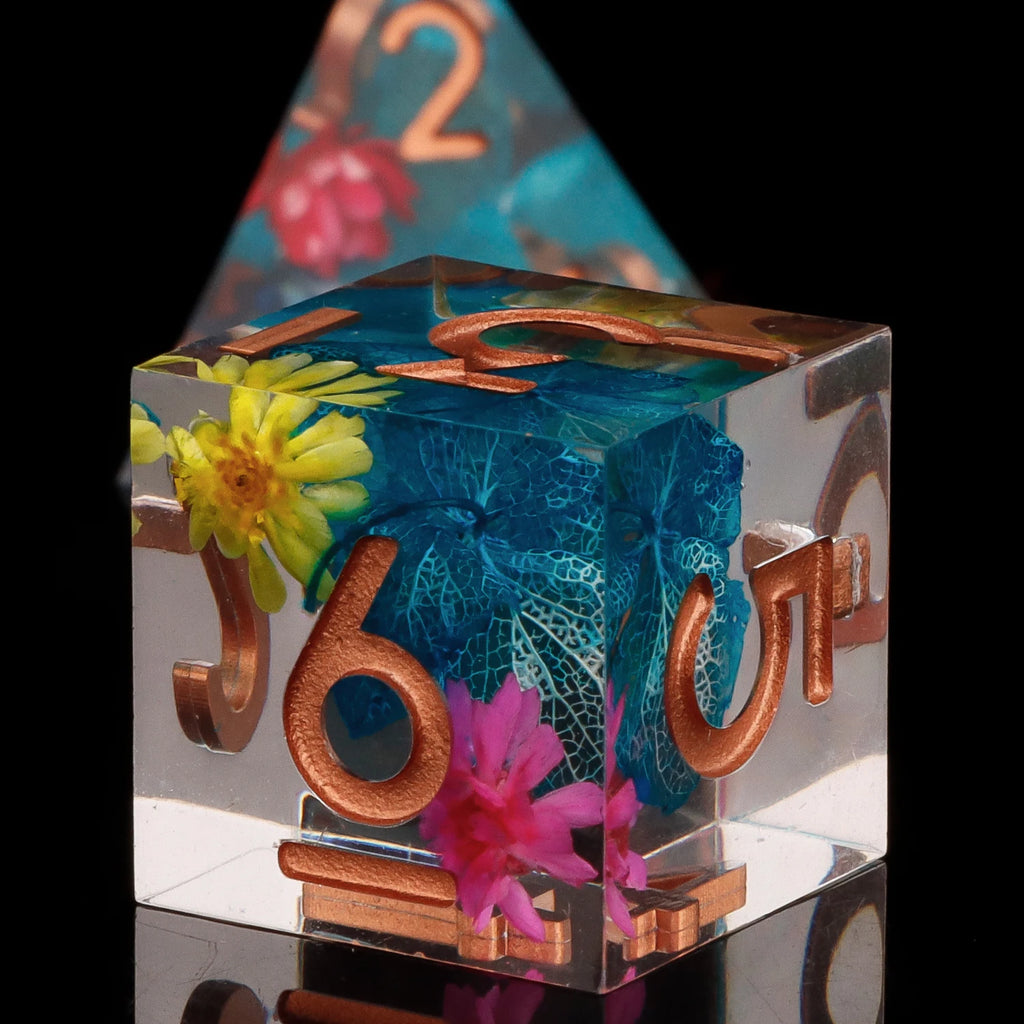 Shadewarden – Liquid‑Core 7‑Piece Dice Set