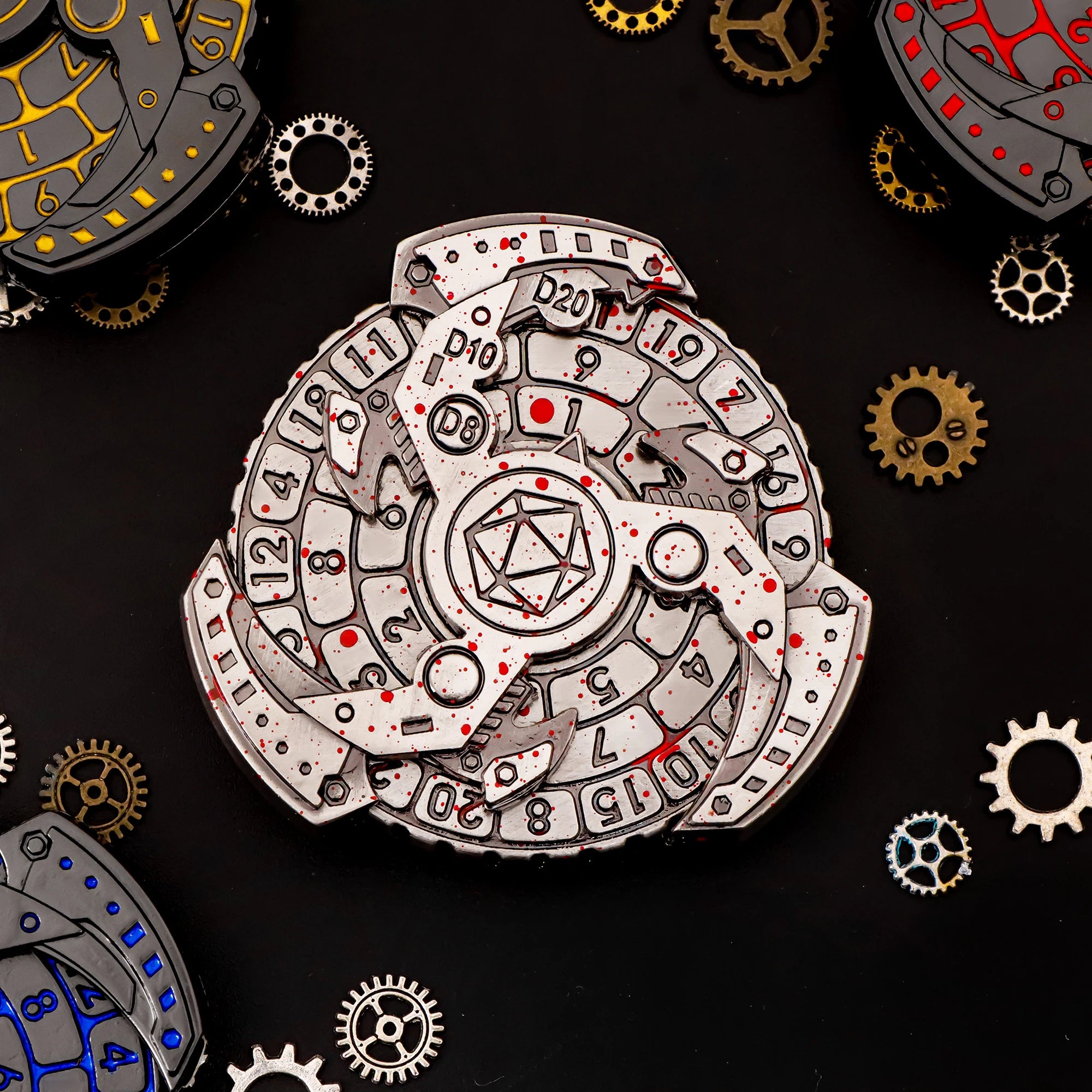 Golden Forge 7-in-1 Spinner Dice Set