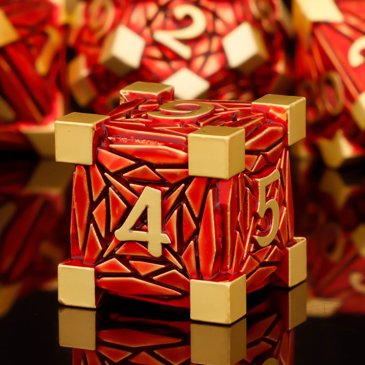 Shadewarden – Liquid‑Core 7‑Piece Dice Set