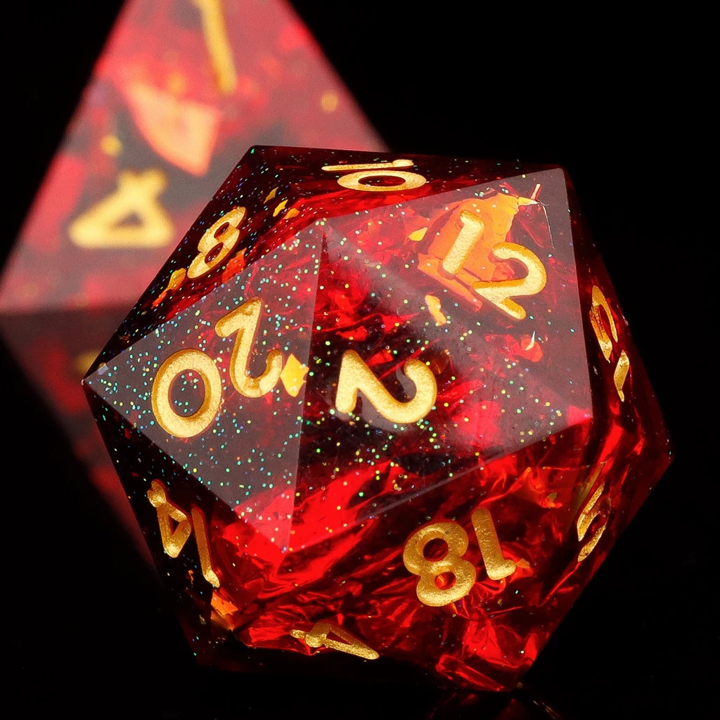 Shadewarden – Liquid‑Core 7‑Piece Dice Set