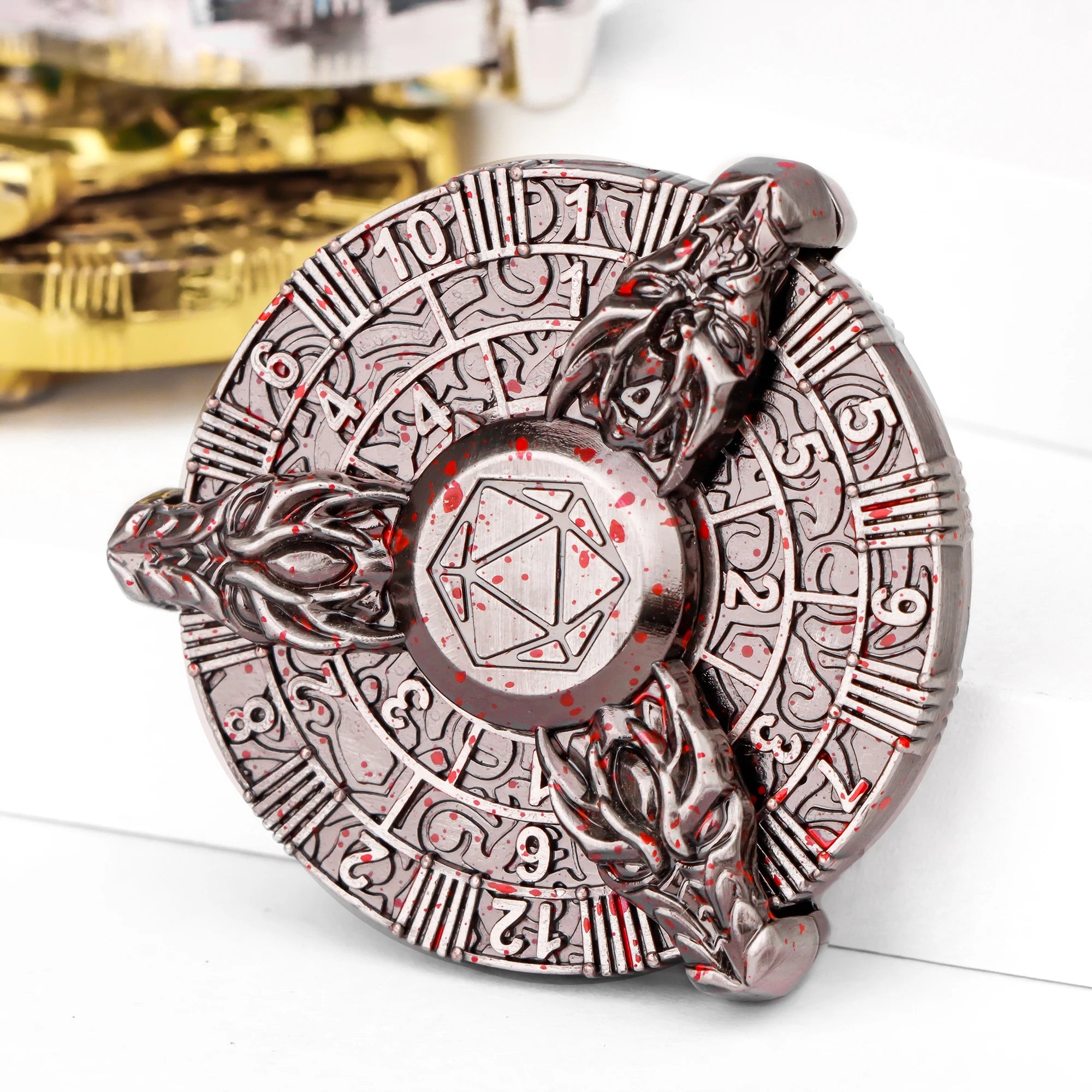 Golden Forge 7-in-1 Spinner Dice Set