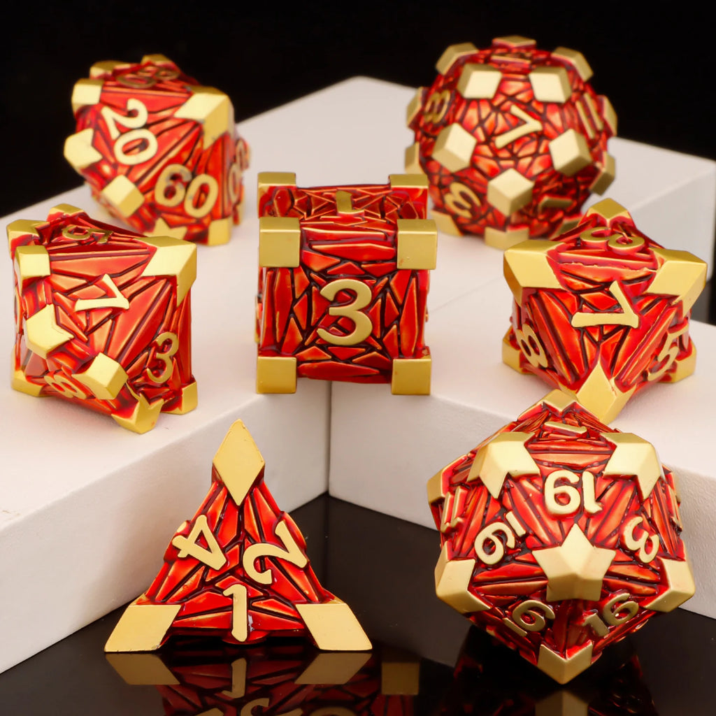 Shadewarden – Liquid‑Core 7‑Piece Dice Set