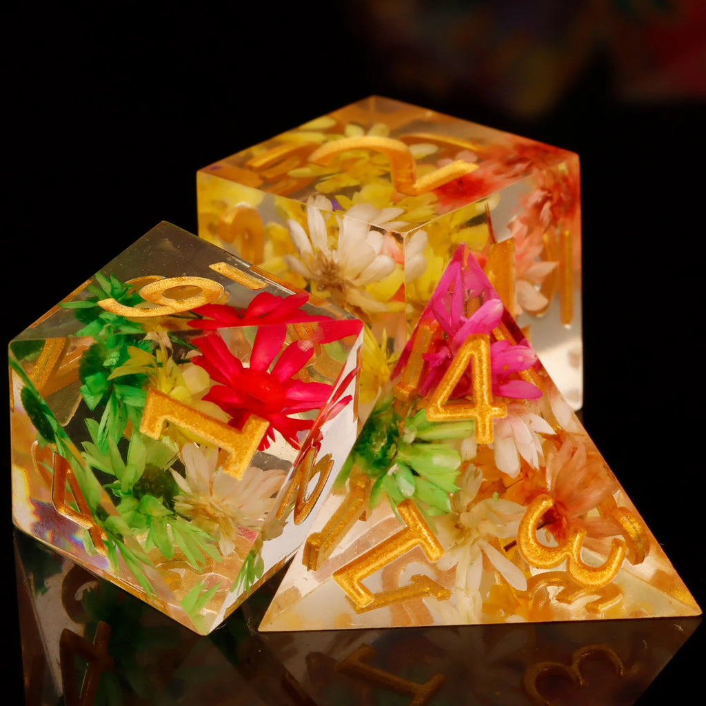 Shadewarden – Liquid‑Core 7‑Piece Dice Set