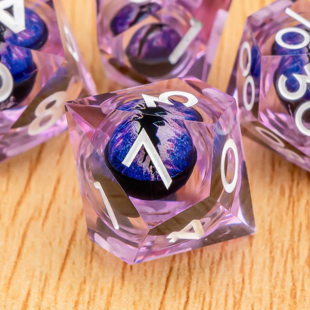 Shadewarden – Liquid‑Core 7‑Piece Dice Set