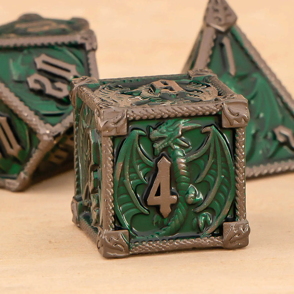 Ethereal Forge – 7‑Piece Dice Set