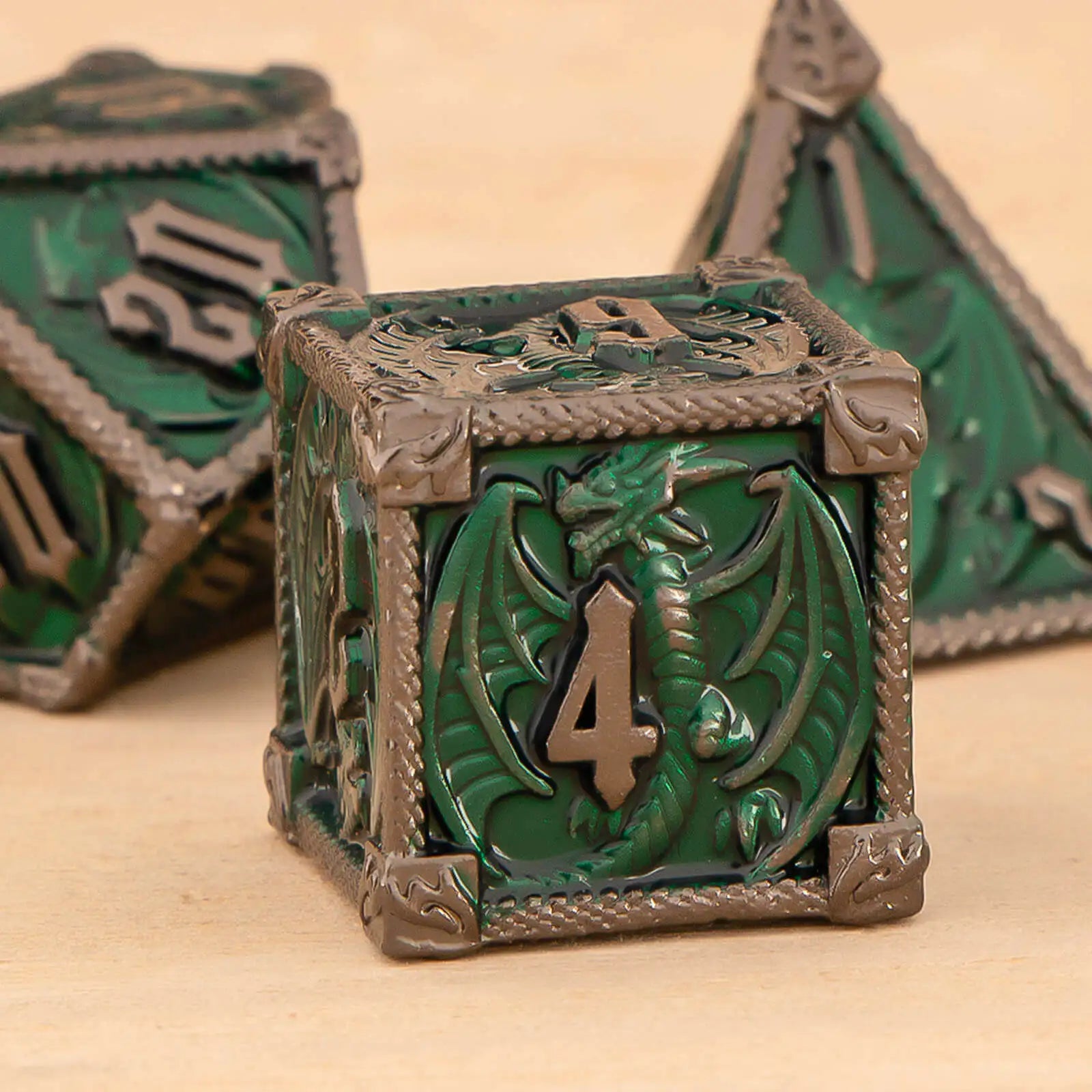 Ethereal Forge – 7‑Piece Dice Set
