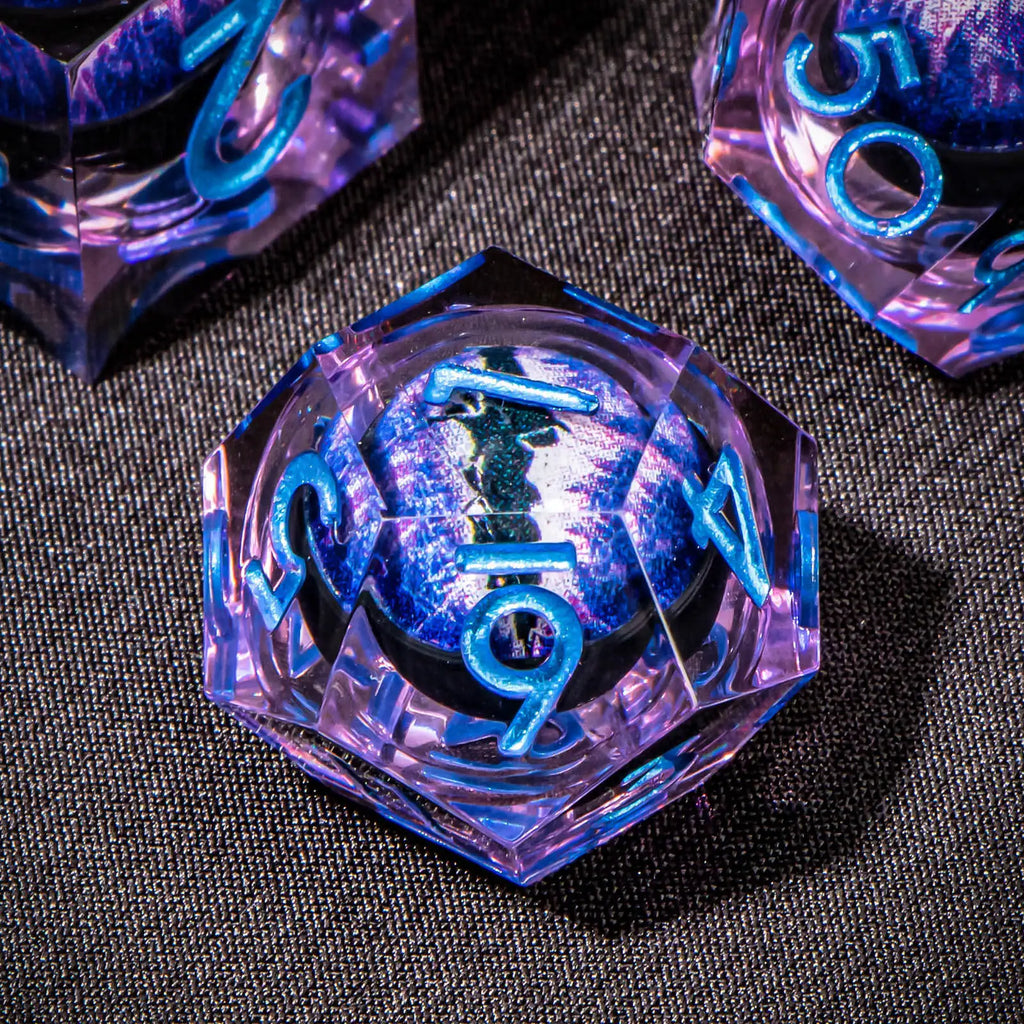 Shadewarden – Liquid‑Core 7‑Piece Dice Set
