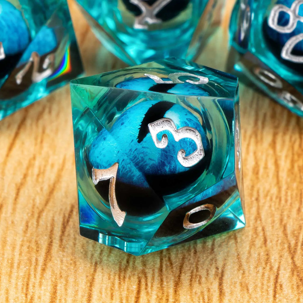 Shadewarden – Liquid‑Core 7‑Piece Dice Set