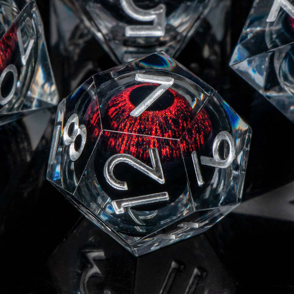 Shadewarden – Liquid‑Core 7‑Piece Dice Set