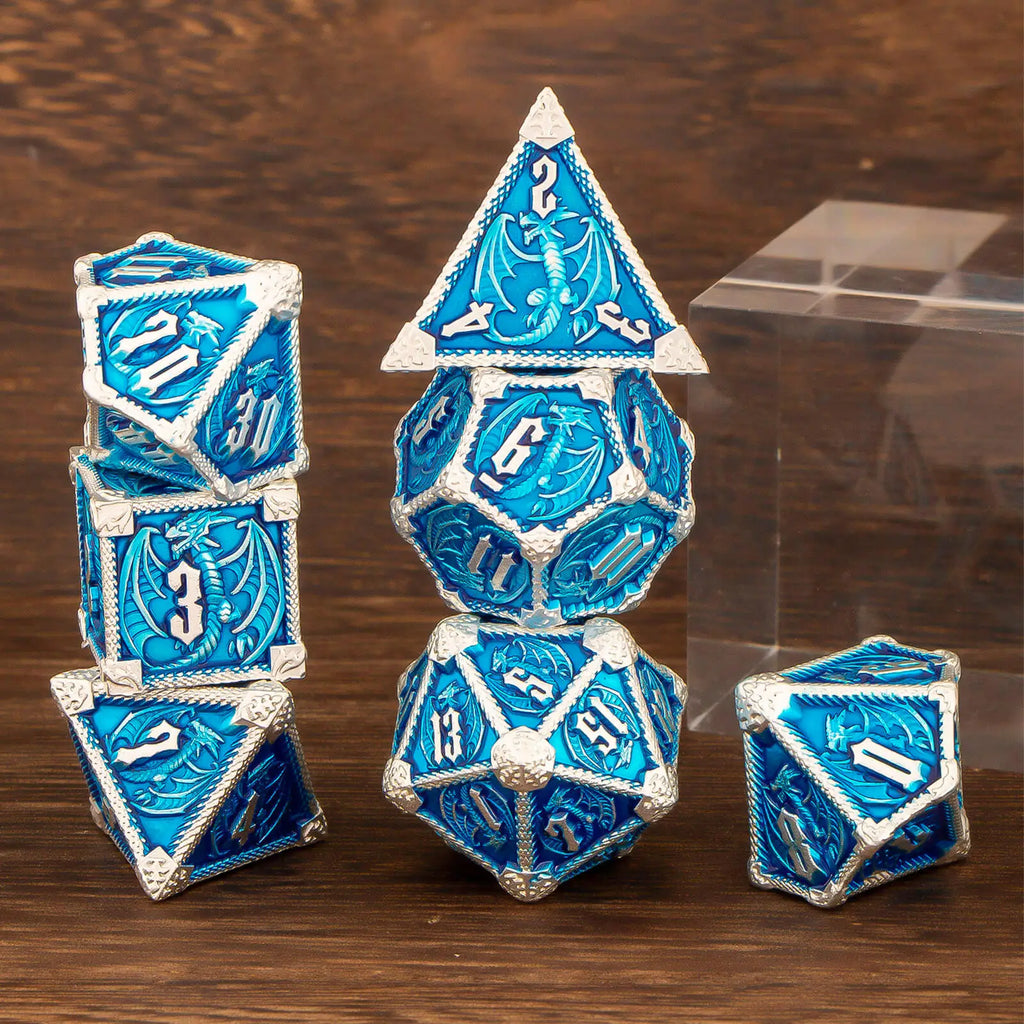 Ethereal Forge – 7‑Piece Dice Set