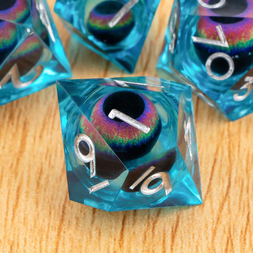 Shadewarden – Liquid‑Core 7‑Piece Dice Set