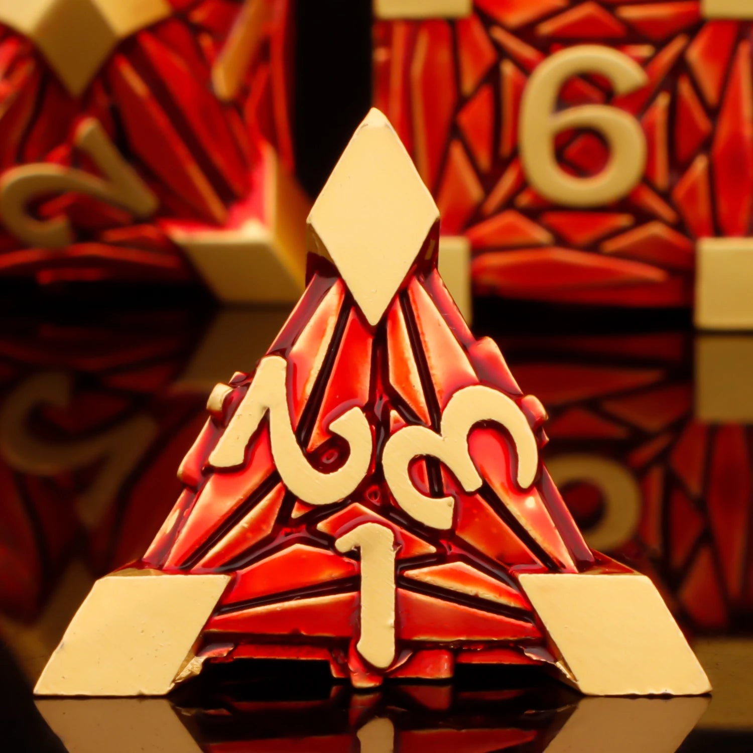 Shadewarden – Liquid‑Core 7‑Piece Dice Set