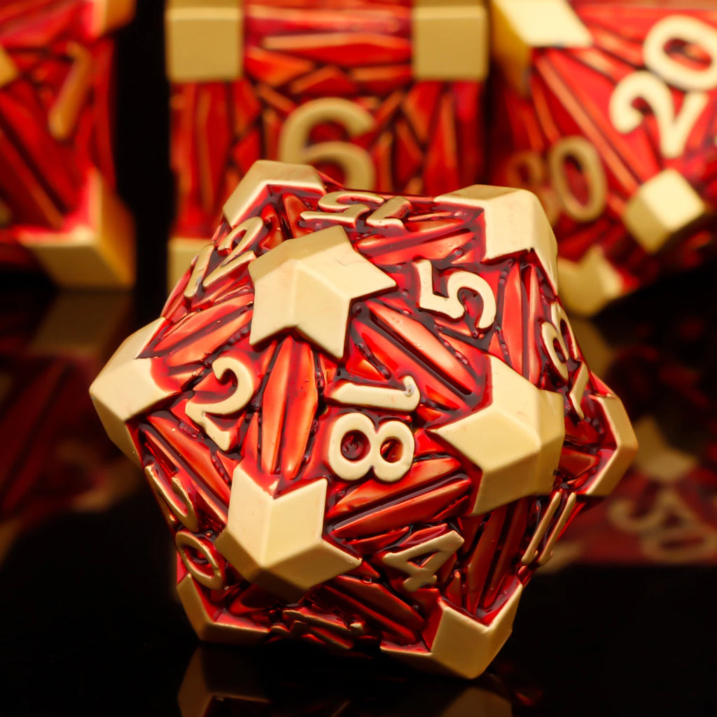 Shadewarden – Liquid‑Core 7‑Piece Dice Set