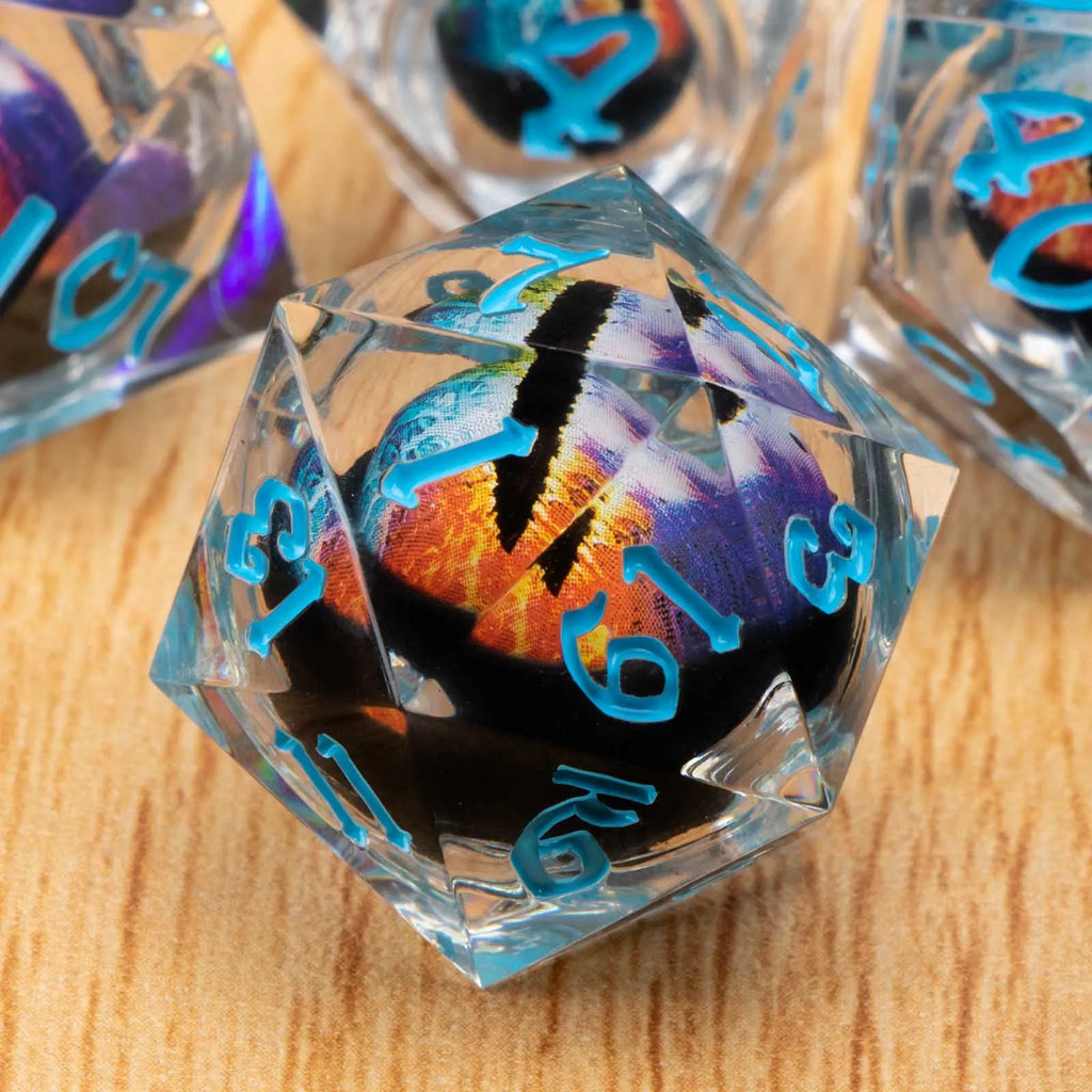 Shadewarden – Liquid‑Core 7‑Piece Dice Set