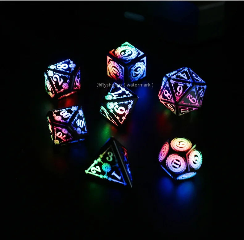 Eldritch Edge – 7‑Piece Dice Set