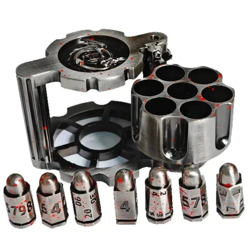 Stormcalling – Metal 7‑Piece Dice Set