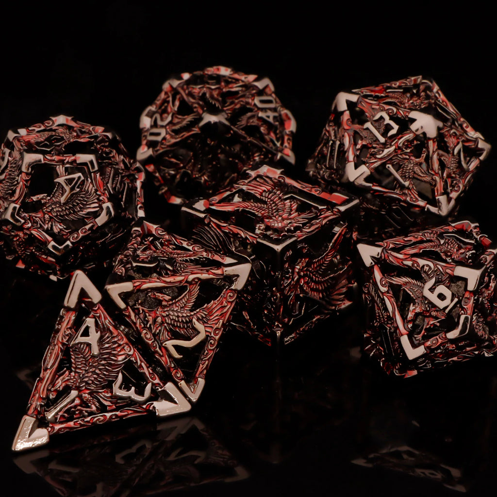 Shadewarden – Liquid‑Core 7‑Piece Dice Set