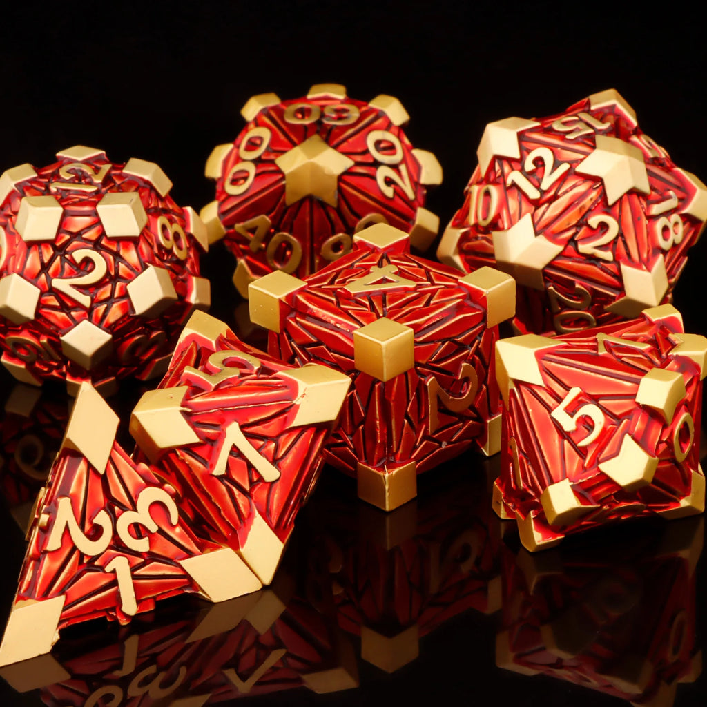 Shadewarden – Liquid‑Core 7‑Piece Dice Set