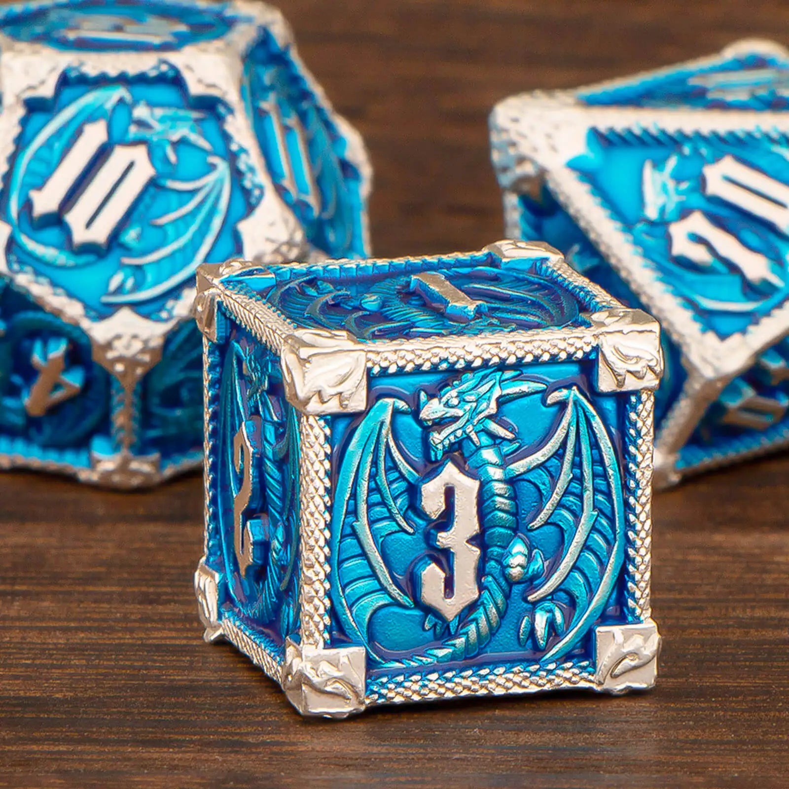 Ethereal Forge – 7‑Piece Dice Set