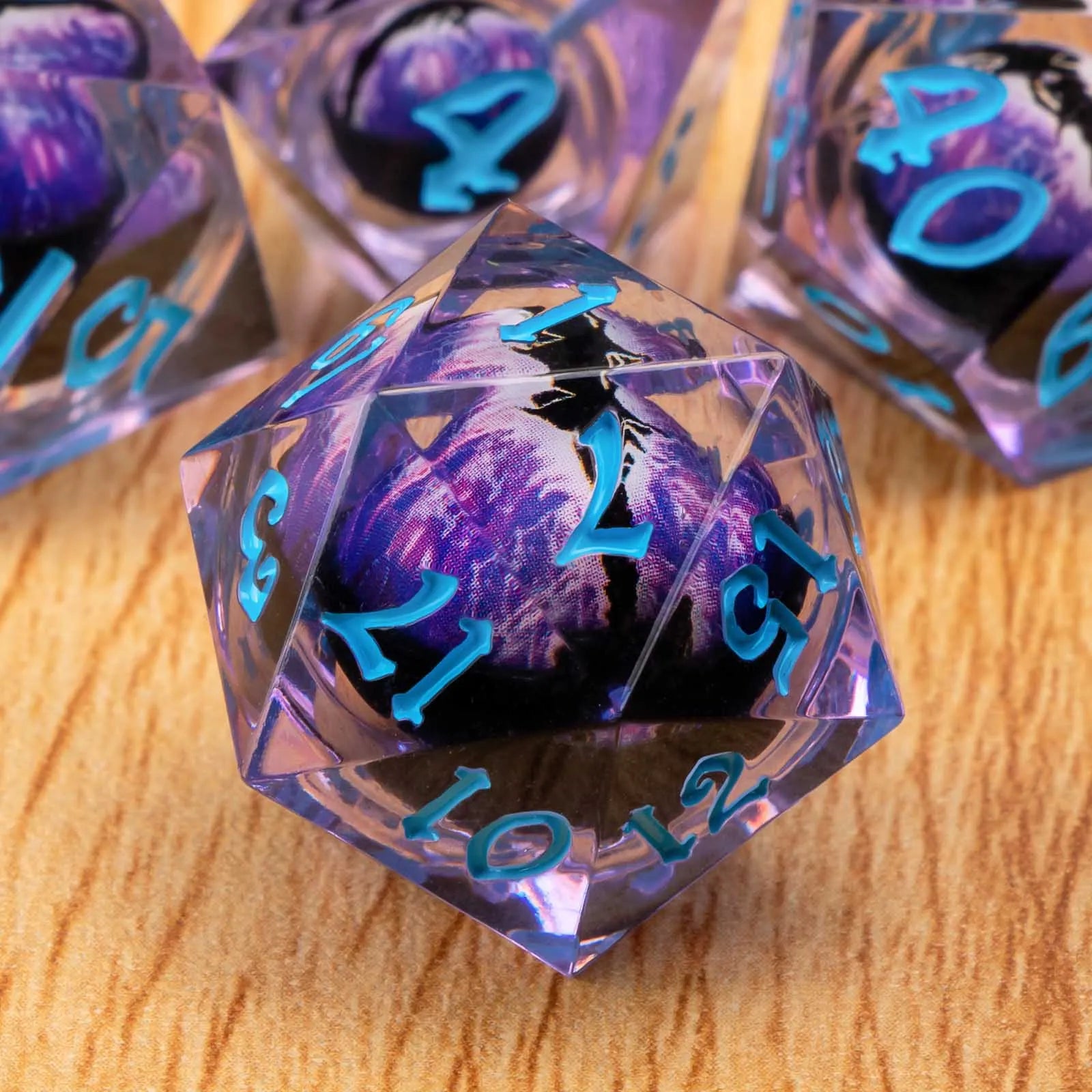 Shadewarden – Liquid‑Core 7‑Piece Dice Set