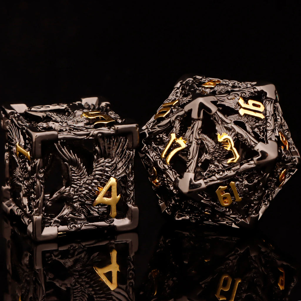 Shadewarden – Liquid‑Core 7‑Piece Dice Set