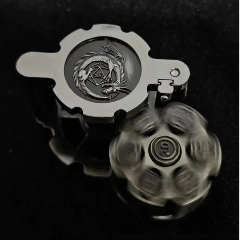 Stormcalling – Metal 7‑Piece Dice Set