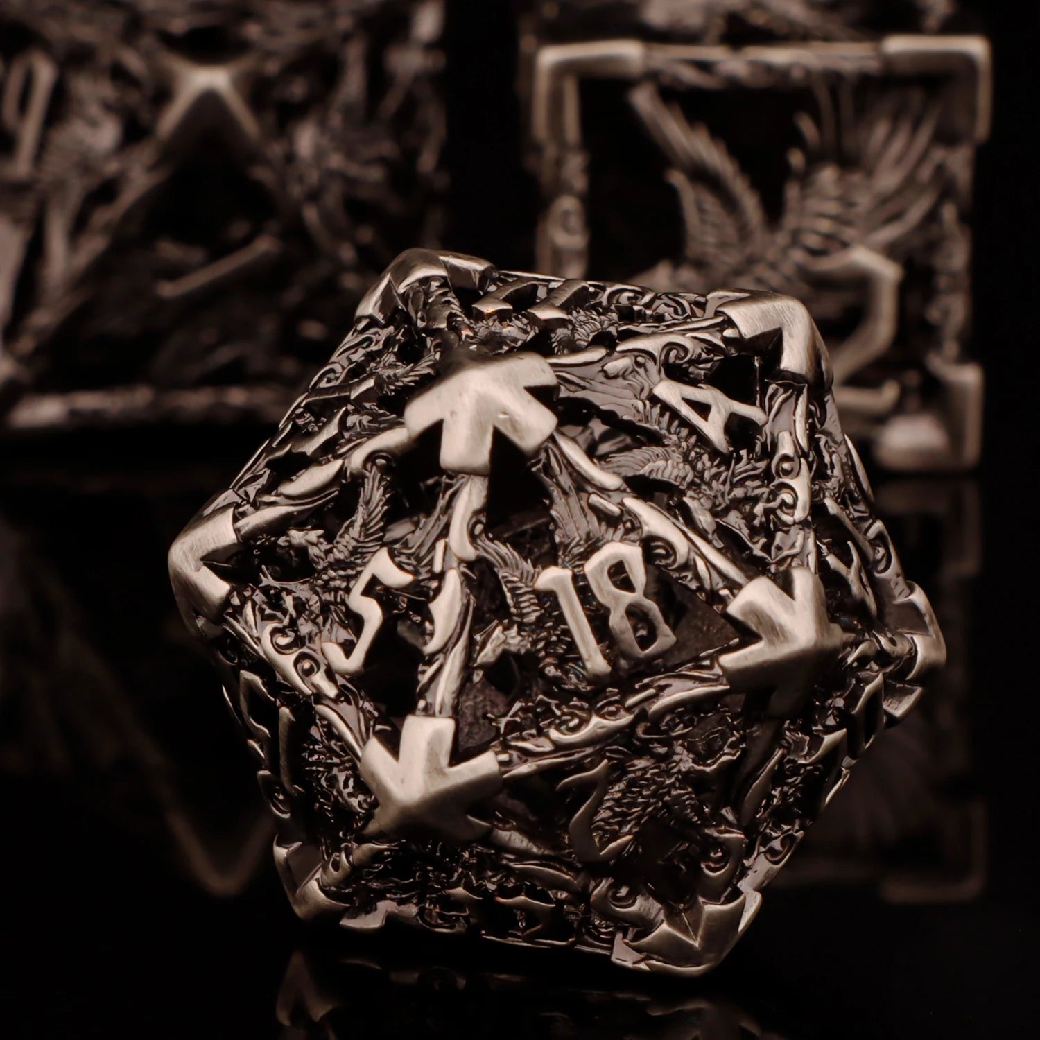 Shadewarden – Liquid‑Core 7‑Piece Dice Set