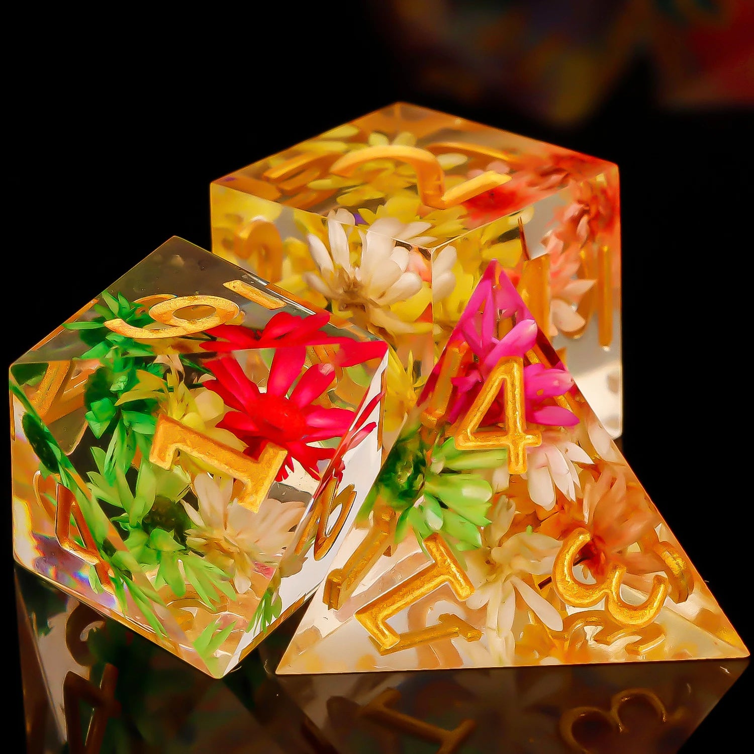 Shadewarden – Liquid‑Core 7‑Piece Dice Set