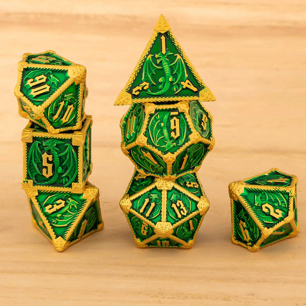 Ethereal Forge – 7‑Piece Dice Set