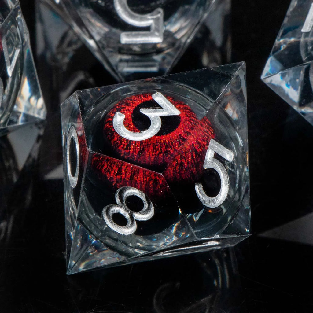 Shadewarden – Liquid‑Core 7‑Piece Dice Set