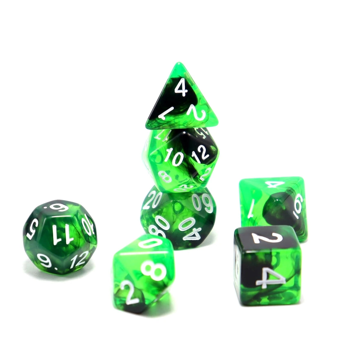 Celestial Prism – 7‑Piece Dice Set