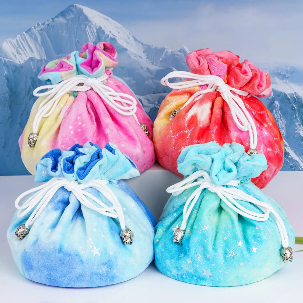 Ethereal Crest – Drawstring Dice Bag