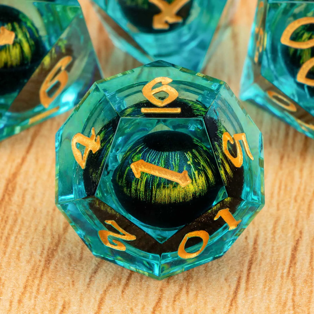 Shadewarden – Liquid‑Core 7‑Piece Dice Set