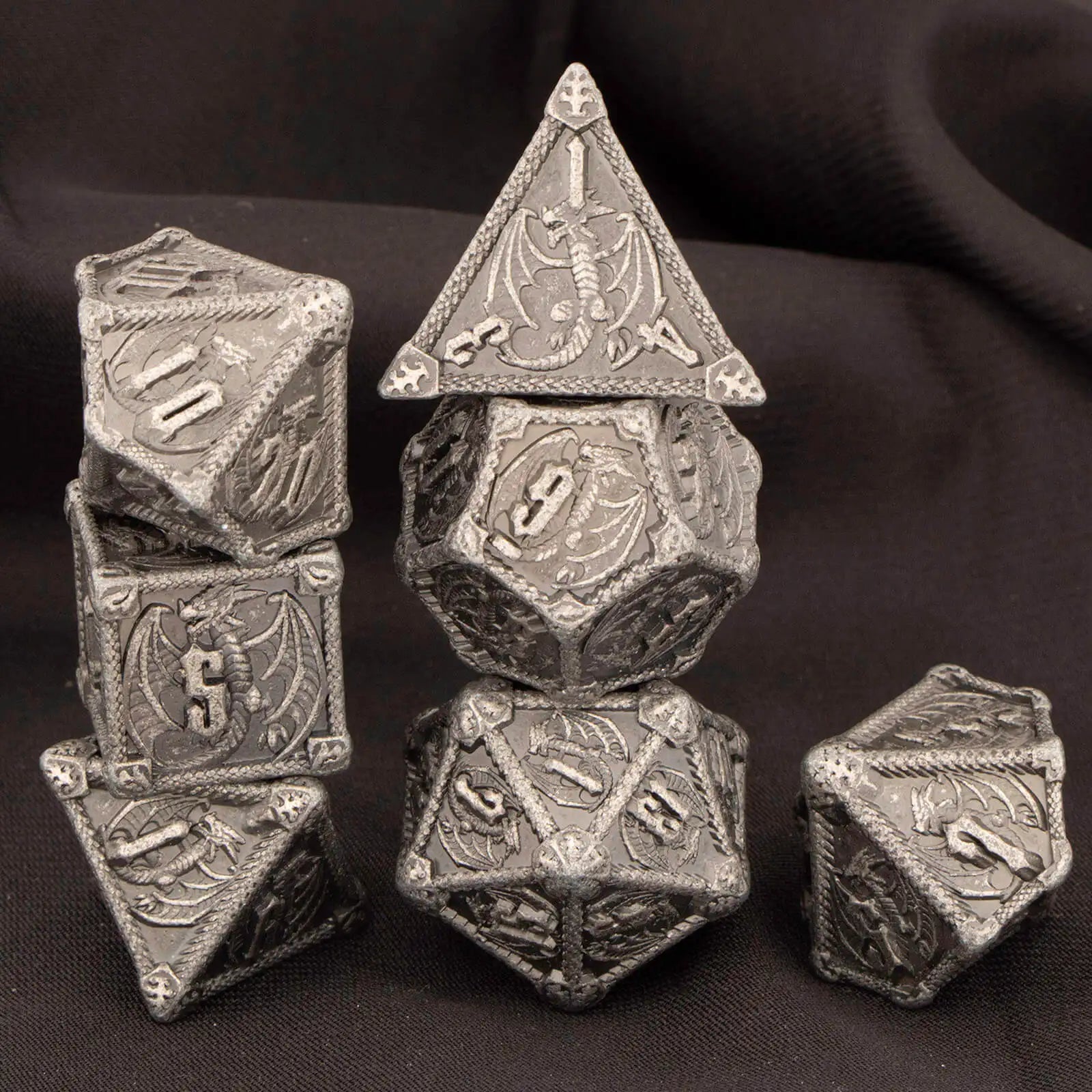 Ethereal Forge – 7‑Piece Dice Set