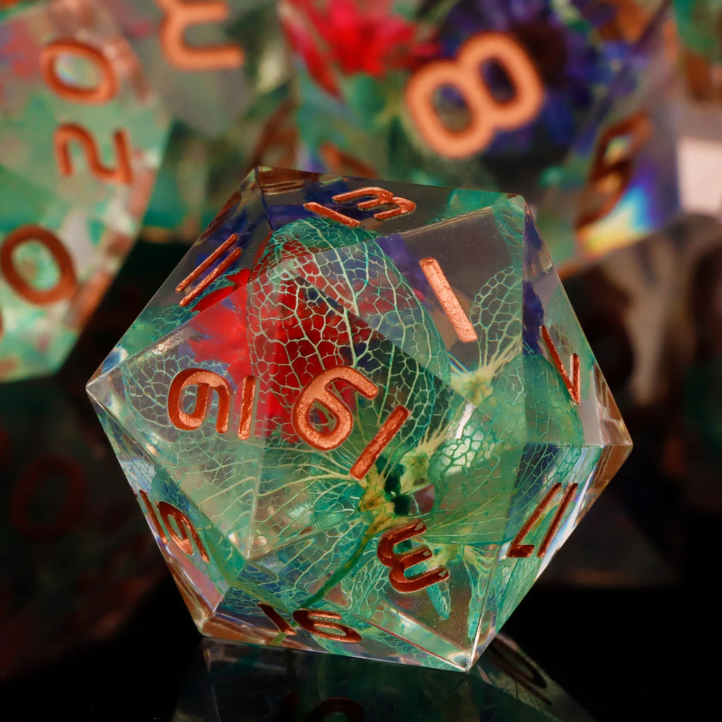 Shadewarden – Liquid‑Core 7‑Piece Dice Set