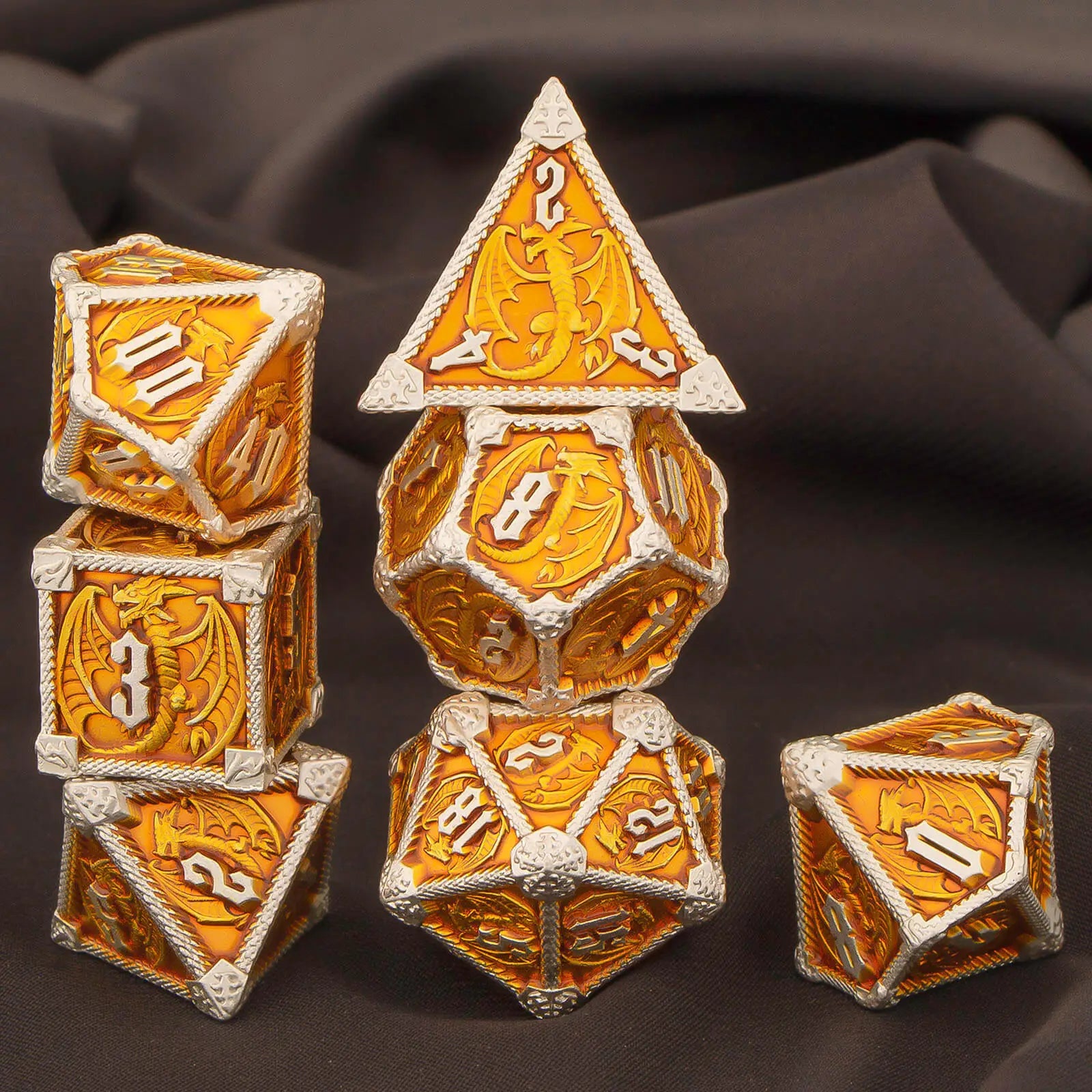 Ethereal Forge – 7‑Piece Dice Set