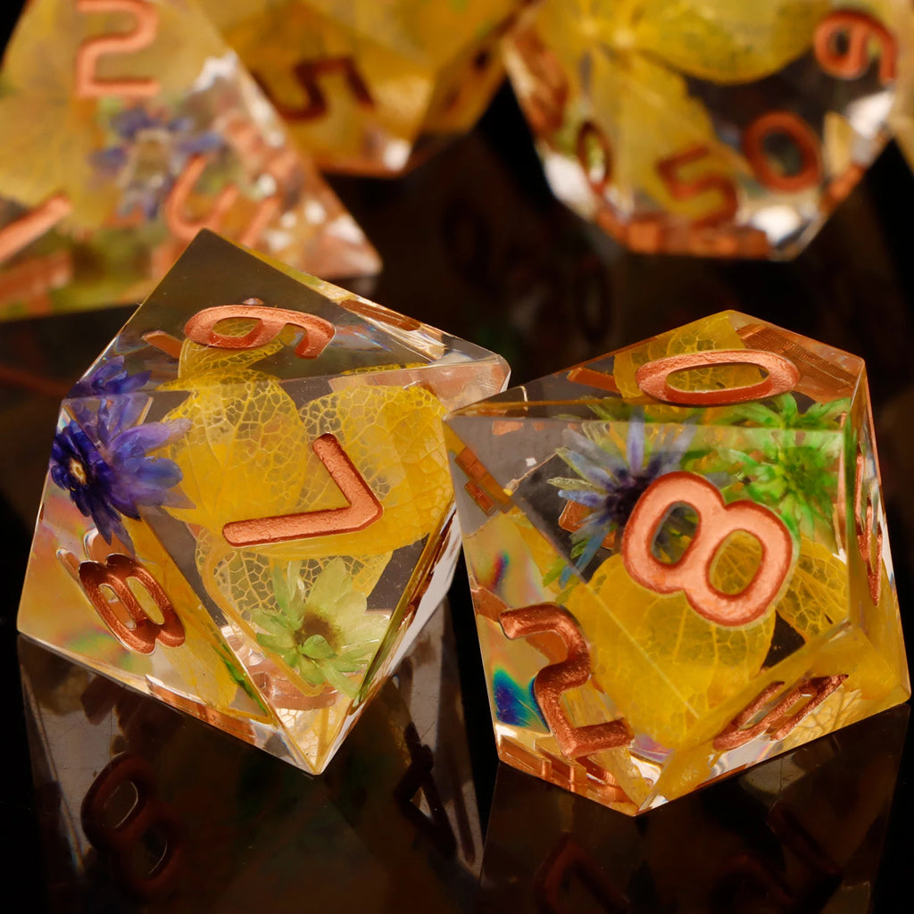 Shadewarden – Liquid‑Core 7‑Piece Dice Set